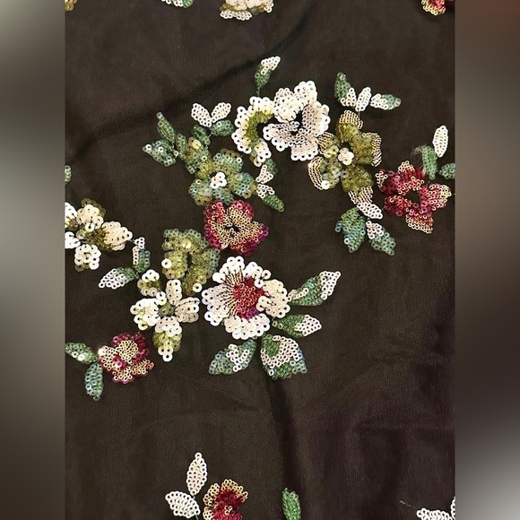 🆕 Worthington Womens Midi Floral Sequenced Pencil Skirt - Picture 4 of 8